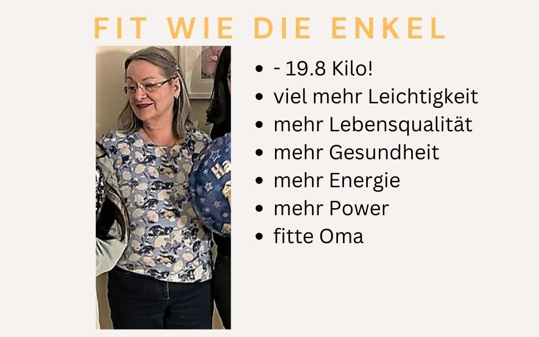 19.8 Kilo abgenommen durch Ernährungsumstellung!