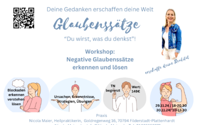 WORKSHOP LIMITIERENDE GLAUBENSSÄTZE