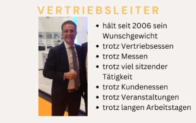 Hält durch Metabolic Balance seit 19 Jahren sein Wunschgewicht!